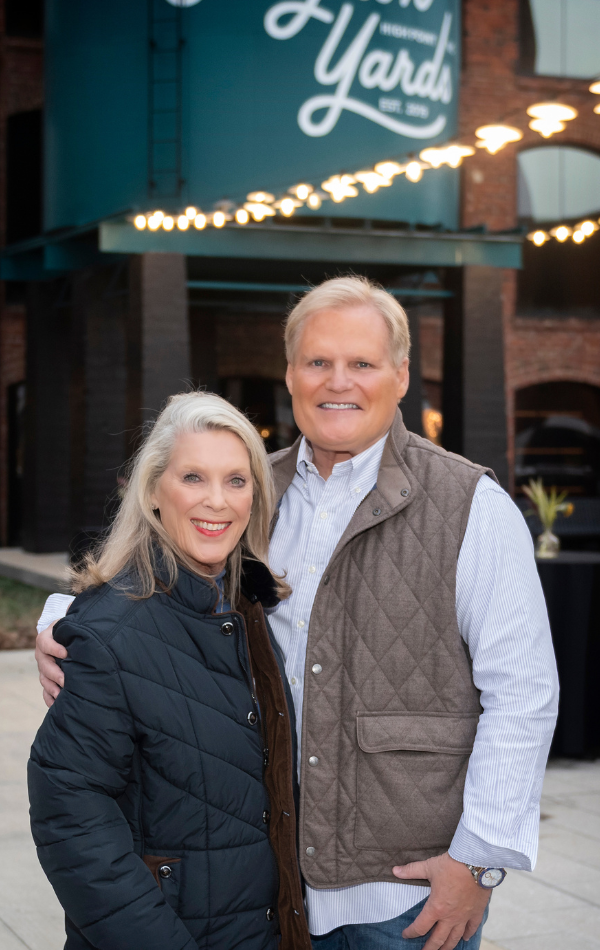 High Point Oyster Roast Guests Doug Witcher and Carol King