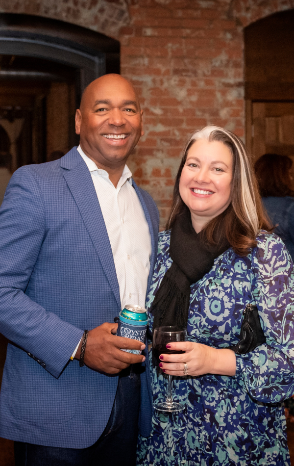 High Point Oyster Roast guests