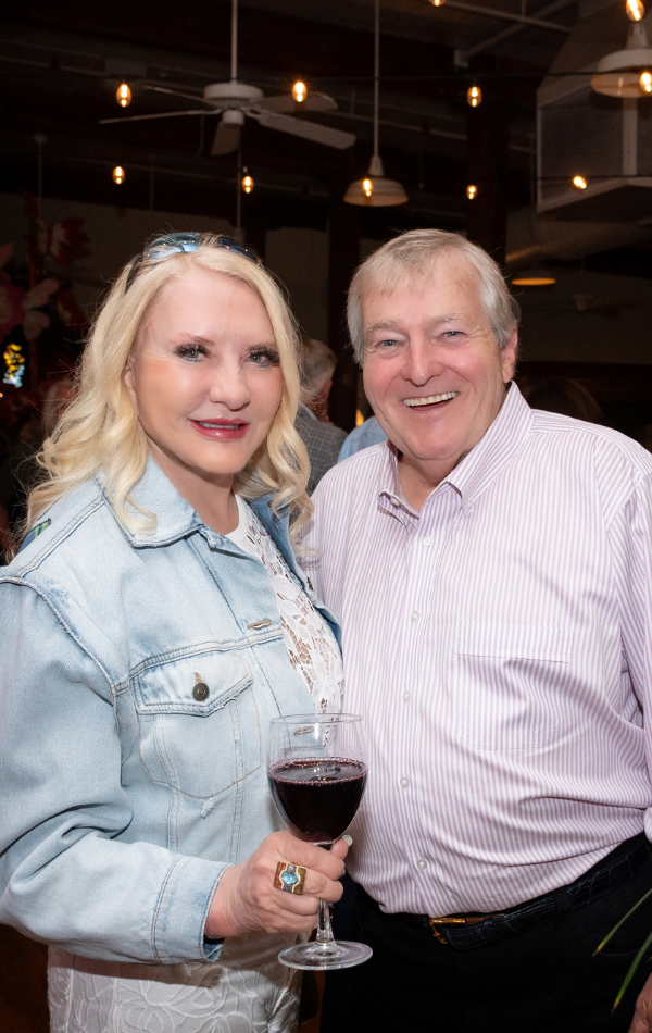 Greensboro Oyster Roast Guests Carolyn Woodruff